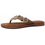 Lazamani Dames Slippers 75.451 Beige