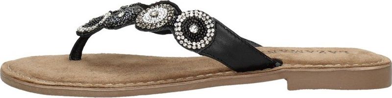 Lazamani - Luna Leren Dames Slippers South