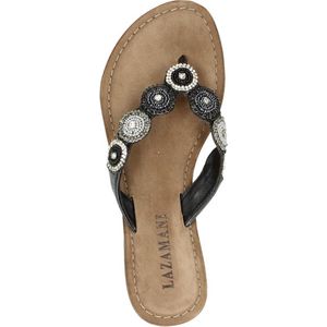 Lazamani - Luna Leren Dames Slippers South