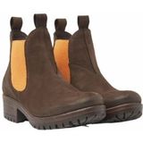 Lazamani  Chelsea boots Dames  Bruin  Nubuck