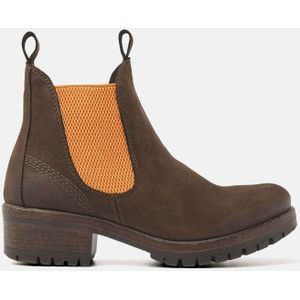 Lazamani Dames Chelsea Boots 68.002 Brown-Orange