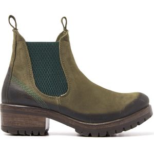 Stiefelette grün 38