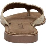 Lazamani  Slippers Dames  Goud  Textiel