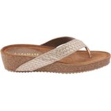 Lazamani - 75.807 - Slipper - Grijs - Leer/Rubber