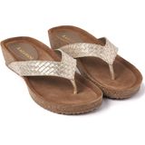 Lazamani - 75.807 - Slipper - Grijs - Leer/Rubber