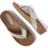 Lazamani - 75.807 - Slipper - Grijs - Leer/Rubber