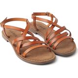 Lazamani - 75.527 - Sandaal - Tan - Leer/Suède/Rubber