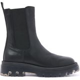Lazamani - 67.071 - Chelsea Boots - Zwart - Leer