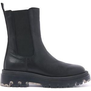 Lazamani - 67.071 - Chelsea Boots - Zwart - Leer