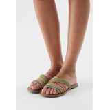 Lazamani  Slippers Dames  Multi  Leer