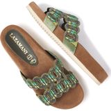 Lazamani - Dames Slippers 75 391 Olive