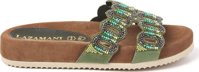Lazamani - Dames Slippers 75 391 Olive