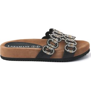 Lazamani Dames Slippers 75.391 Black