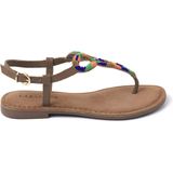 Lazamani  Sandalen Dames  Multi  Leer