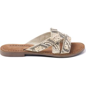 Lazamani Dames Slippers 75.337 Beige