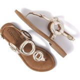 Lazamani Dames Sandalen 543 Gold