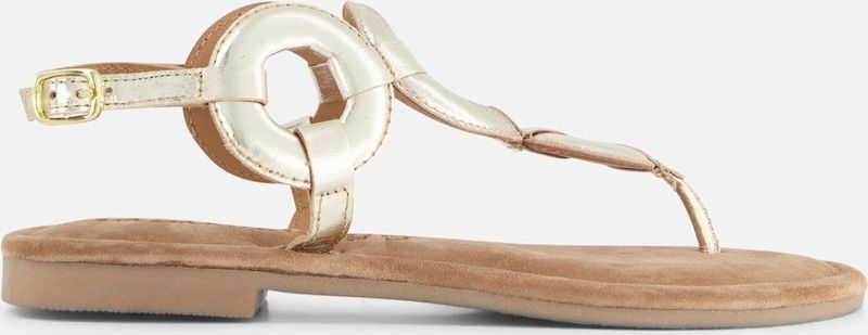 Lazamani Dames Sandalen 543 Gold