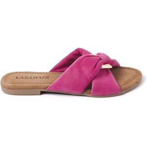 Lazamani Dames Slippers 33.530 Fuxia Maat 38