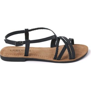 Lazamani Dames Sandalen 520 Black