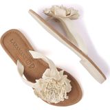 Lazamani - Dames Slippers 517 Off-White