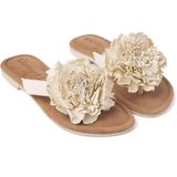 Lazamani - Dames Slippers 517 Off-White