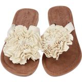 Lazamani - Dames Slippers 517 Off-White