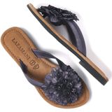 Lazamani - Dames Slippers 517 Black