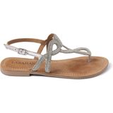 Lazamani Dames Sandalen 33.510 Silver