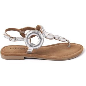 Lazamani Dames Sandalen 543 Silver