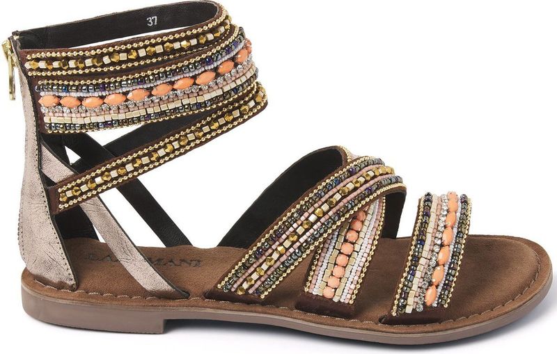 Lazamani Women 75.393 Brown-Schoenmaat 38