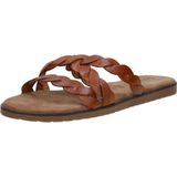 Lazamani - 75.384 - Slippers - Tan - Leer