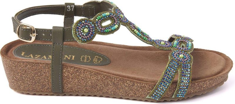 Lazamani Dames Sandalen 75 354 Olive