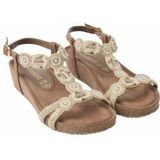 Lazamani Dames Sandalen 75.354 Beige