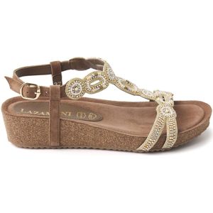 Lazamani Dames Sandalen 75.354 Beige