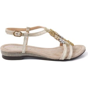Lazamani - Dames Sandalen 85 547 Biscuit