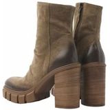 Lazamani  Boots Dames  Taupe  Suède