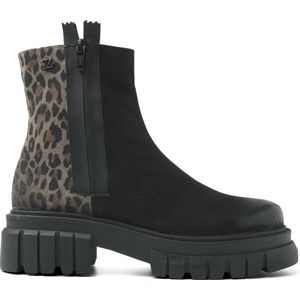 Lazamani Dames Boots 85.612 Leopard-Black