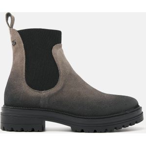 Lazamani  Chelsea boots Dames  Bruin  Suède