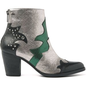 Lazamani Dames Enkellaarsjes 85.609 Green-Multi