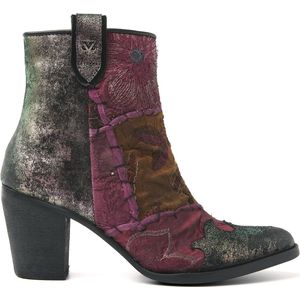 Lazamani Dames Enkellaarsjes 85 605 Purple-Disco