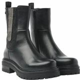 Lazamani  Boots Dames  Zwart  Leer