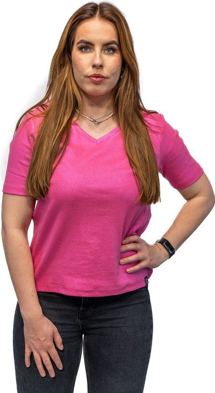 Zoso Josine Casaul T-shirt Dames Rood XS