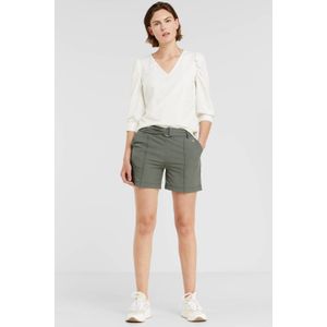 TQ-Amsterdam Top Lola van Travelstof Ecru