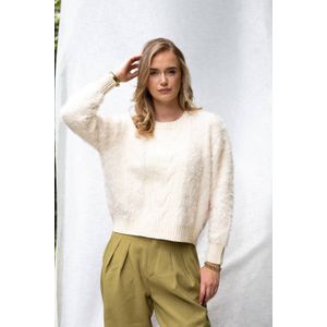 ICNK.Amsterdam - Gebreide Trui - Crème