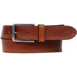 Presly & Sun leren riem cognac