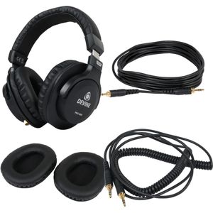 Devine PRO 4000 Hoofdtelefoon + Reserve Oorkussens & Kabels