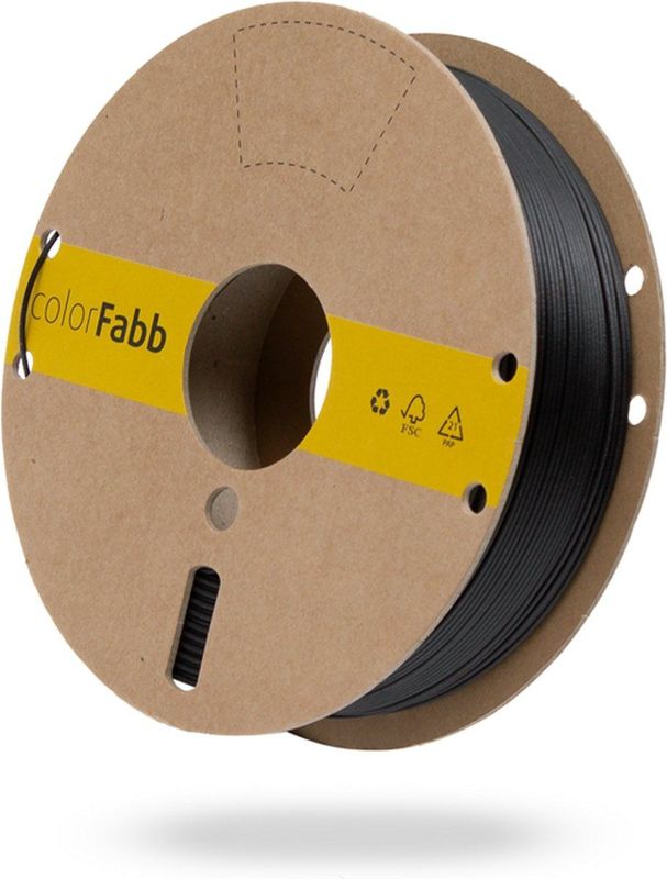 colorFabb - NGEN-CF10 Filament - Zwart - 1,75 mm - 0,75 kg