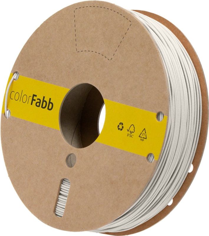 colorFabb - VIBERS PLA - 3D Print Filament - Wit - 750Gr