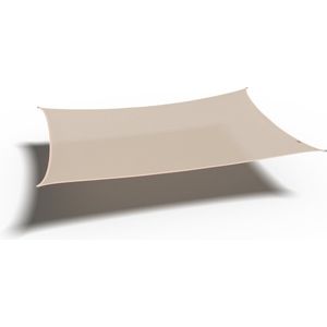 Platinum Sun&Shade Coolfit schaduwdoek rechthoek 400x300cm Ecru wit