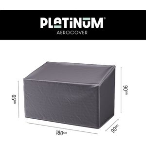 Lounge-Sofa-Bezug Platinum AeroCover Anthracite (180 x 90 x H65/90 cm)